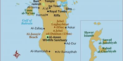 Al Bahrain map