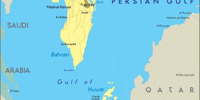 Map of Bahrain offline