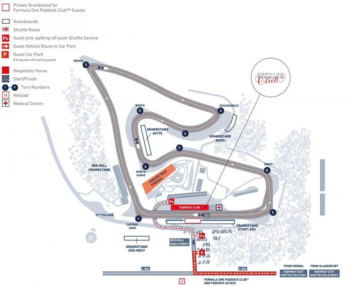 map of Bahrain gp